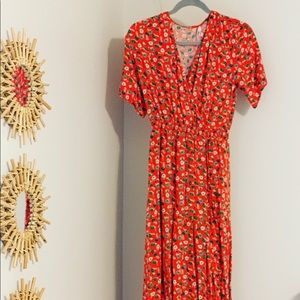 Floral Summer Maxi Dress